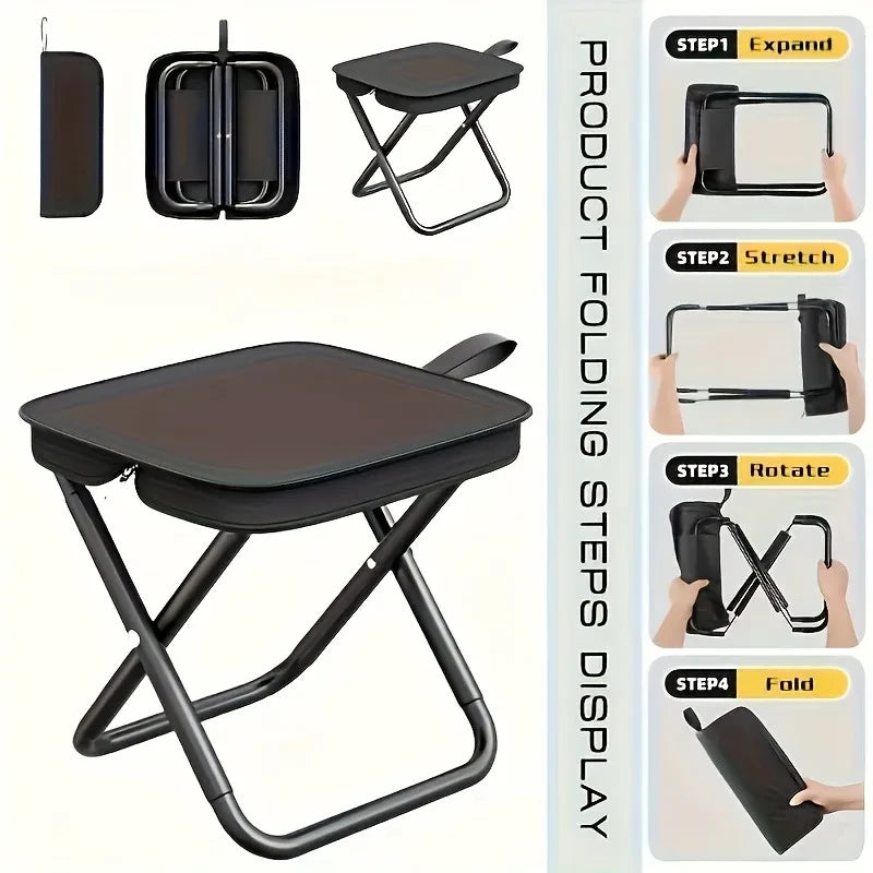 Heavy Duty Portable Folding Camping Stool