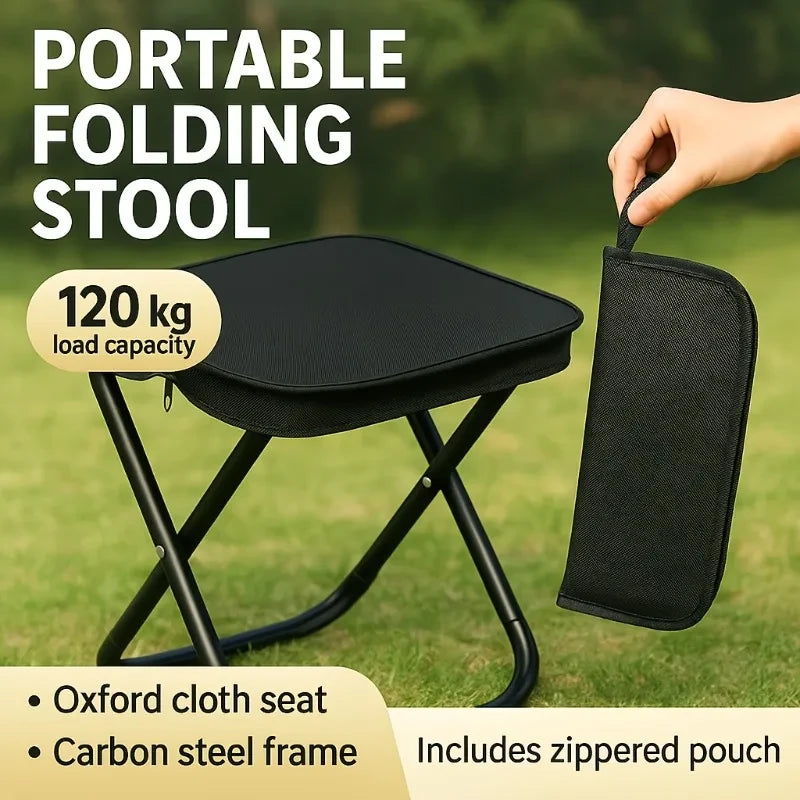 Heavy Duty Portable Folding Camping Stool